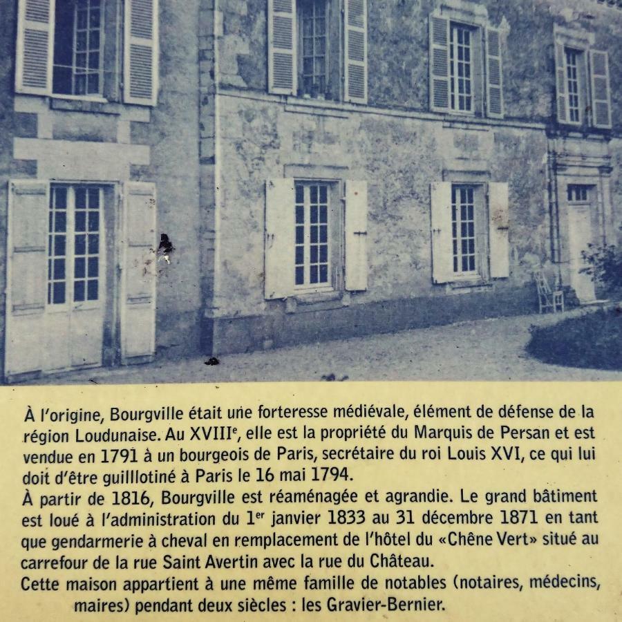 Domaine De Bourgville Monts-sur-Guesnes Kültér fotó